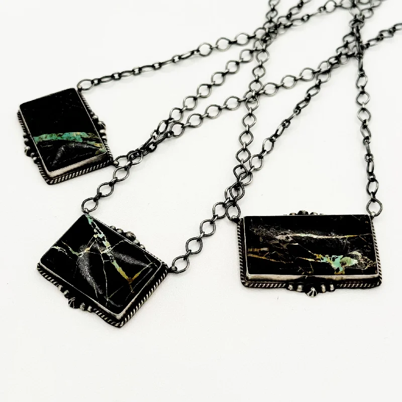 Exclusive Online Jewelry Sale – Don't Wait J FRANK BLACKJACK BAR NECKLACE