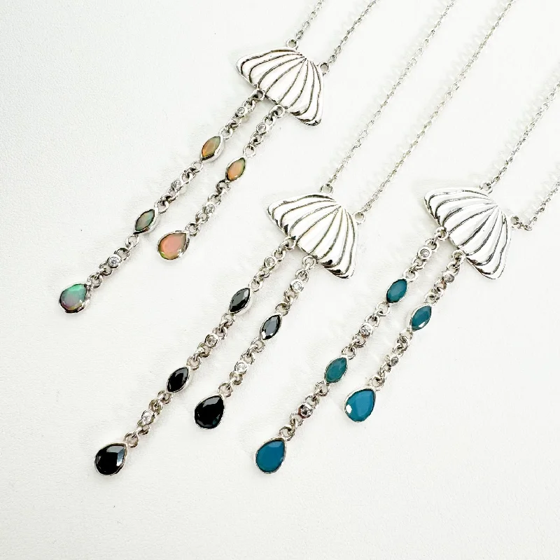 Luxury Jewelry Sale – Sparkle For Less Jellyfish Bolo Necklace