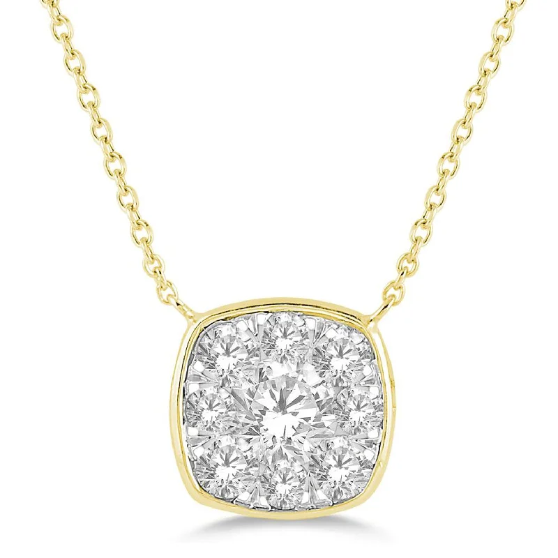 The Perfect Jewelry Piece At The Perfect Discount Mosaic Diamond Necklace - .50twt