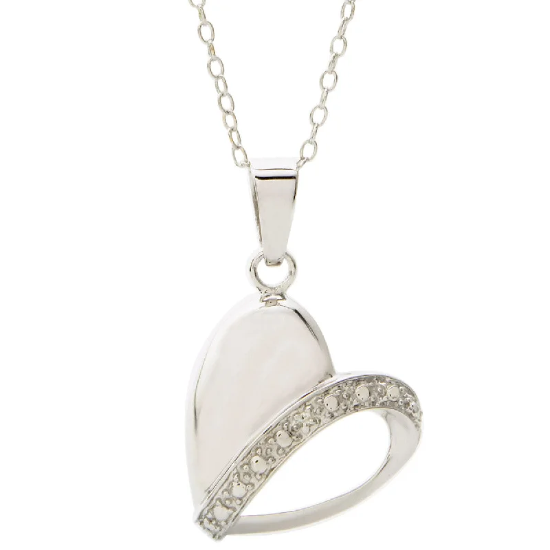 Elevate Your Outfit With Discounted Statement Jewelry Puffed Diamond Heart Necklace Elevate Your Outfit With Discounted Statement Jewelry Puffed Diamond Heart Necklace
