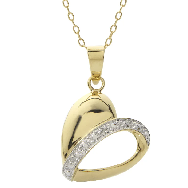 Everyday Jewelry Essentials Now On Sale Puffed Diamond Heart Necklace