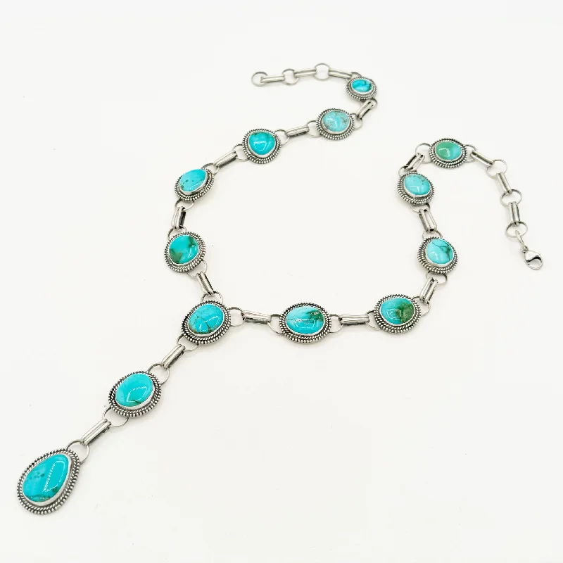 Get The Best Deals On Timeless Jewelry Pieces Red Skin Turquoise Lariat by Shay Pfeifer Get The Best Deals On Timeless Jewelry Pieces Red Skin Turquoise Lariat by Shay Pfeifer