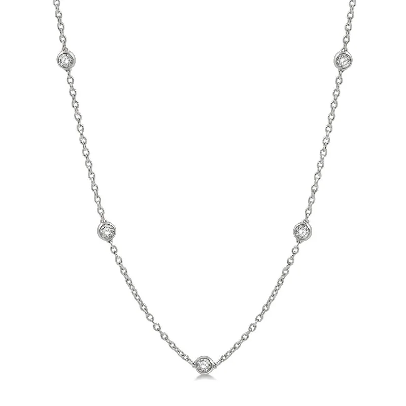 Personalized Jewelry Sale – Unique Gifts At Low Prices Round Brilliant Diamond Necklace - 1.00twt Personalized Jewelry Sale – Unique Gifts At Low Prices Round Brilliant Diamond Necklace - 1.00twt
