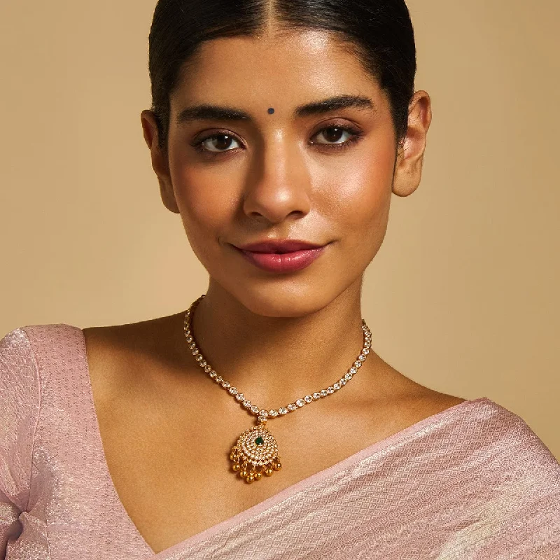 Save On Luxury Jewelry Pieces – Limited-Time Offers Silver Temple Necklace 146849