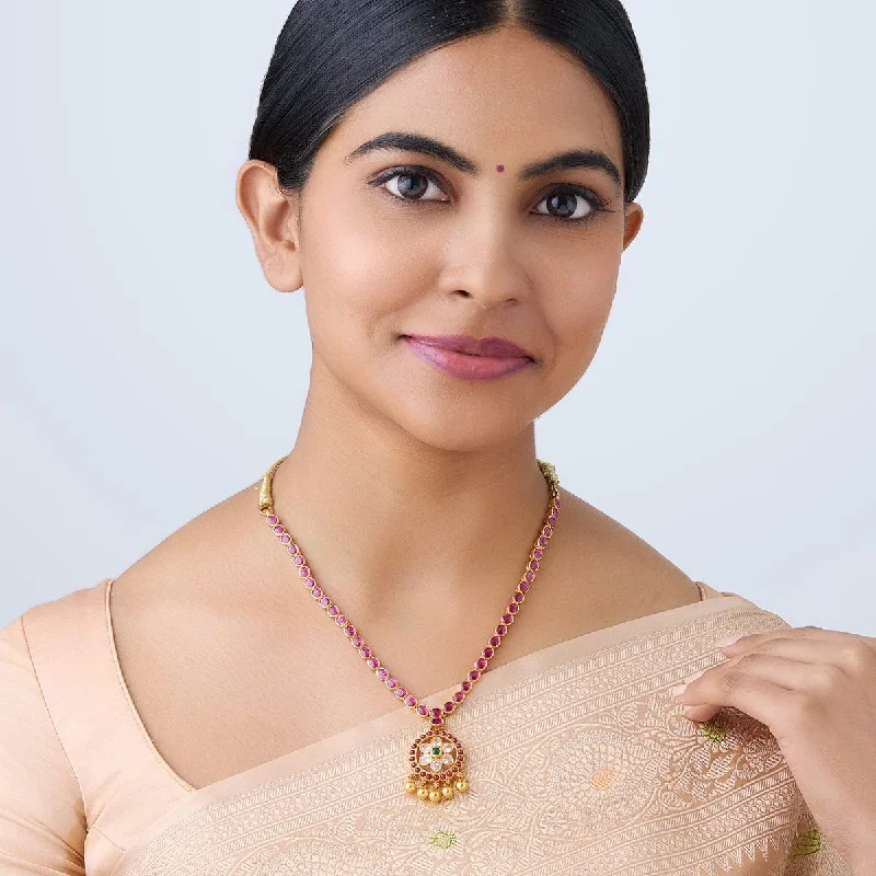 Luxury Meets Affordability – Jewelry Sale Now Live Silver Temple Necklace 161838