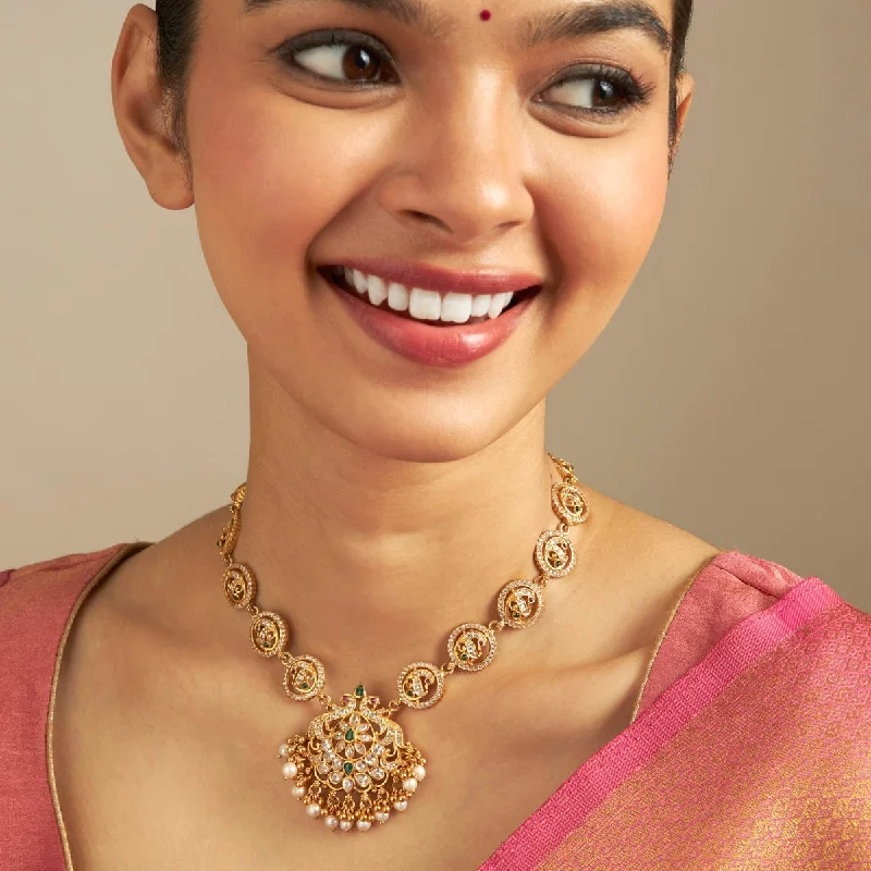 Flash Sale On Stunning Jewelry – Don't Miss Out Silver Temple Necklace 162796
