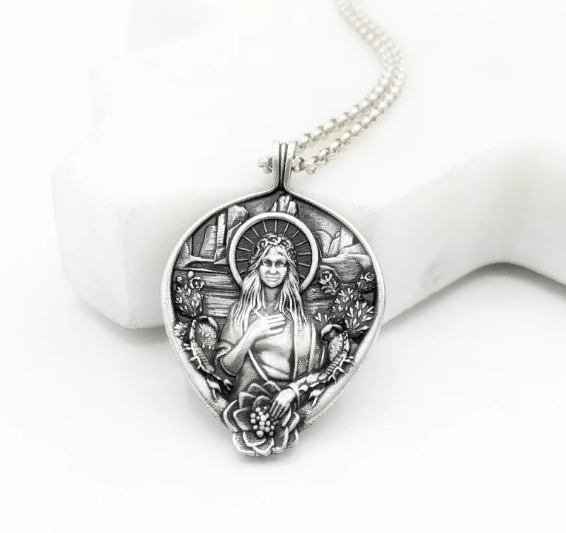 Exclusive Jewelry Sale – Grab Timeless Pieces Now Southwest Desert Saint Necklace