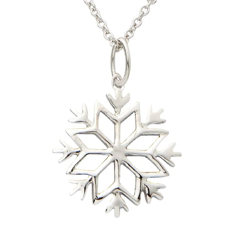 Best-Selling Jewelry Now Available At Special Deals Sterling Silver Snowflake Necklace Best-Selling Jewelry Now Available At Special Deals Sterling Silver Snowflake Necklace
