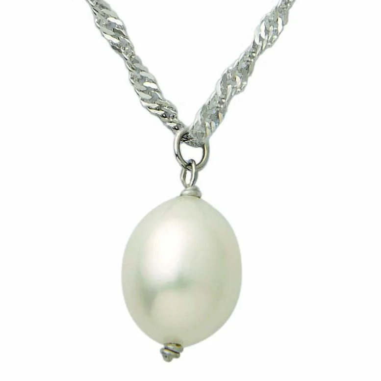 Elegant Rose Gold Jewelry For A Stylish Touch Tear Drop Pearl Necklace