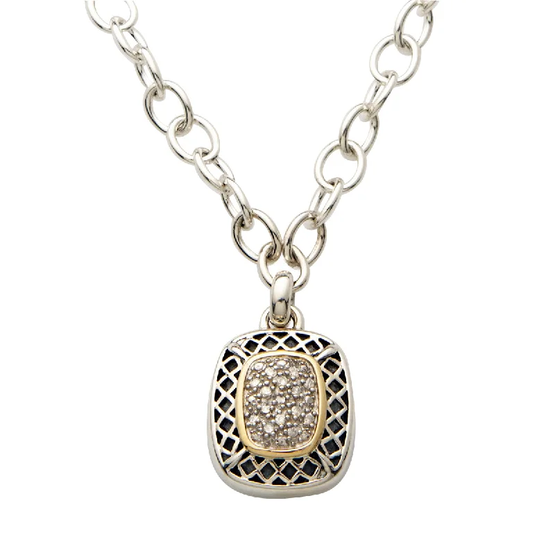 Delicate Crystal Jewelry For Sophisticated Charm Toggle Clasp Necklace
