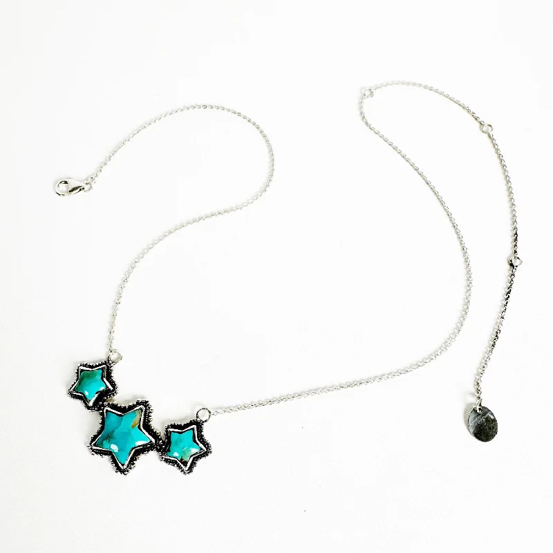 Exclusive Jewelry Bundles At Discounted Prices Tripple Star Bar Necklace - Kingman Turquoise Exclusive Jewelry Bundles At Discounted Prices Tripple Star Bar Necklace - Kingman Turquoise