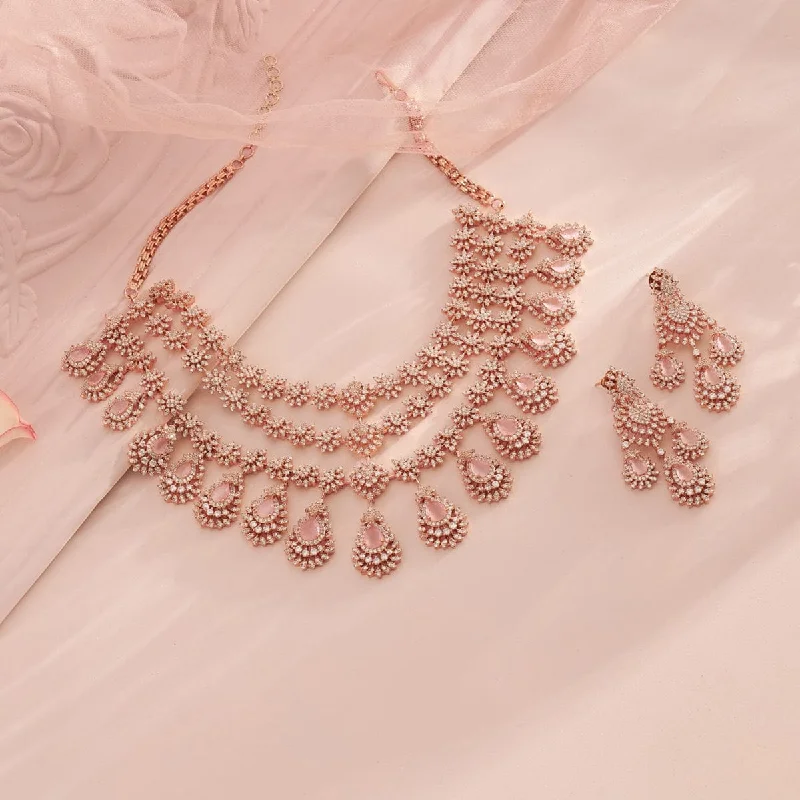 Bohemian-Inspired Jewelry For Free-Spirited Fashion Zircon Necklace 169394