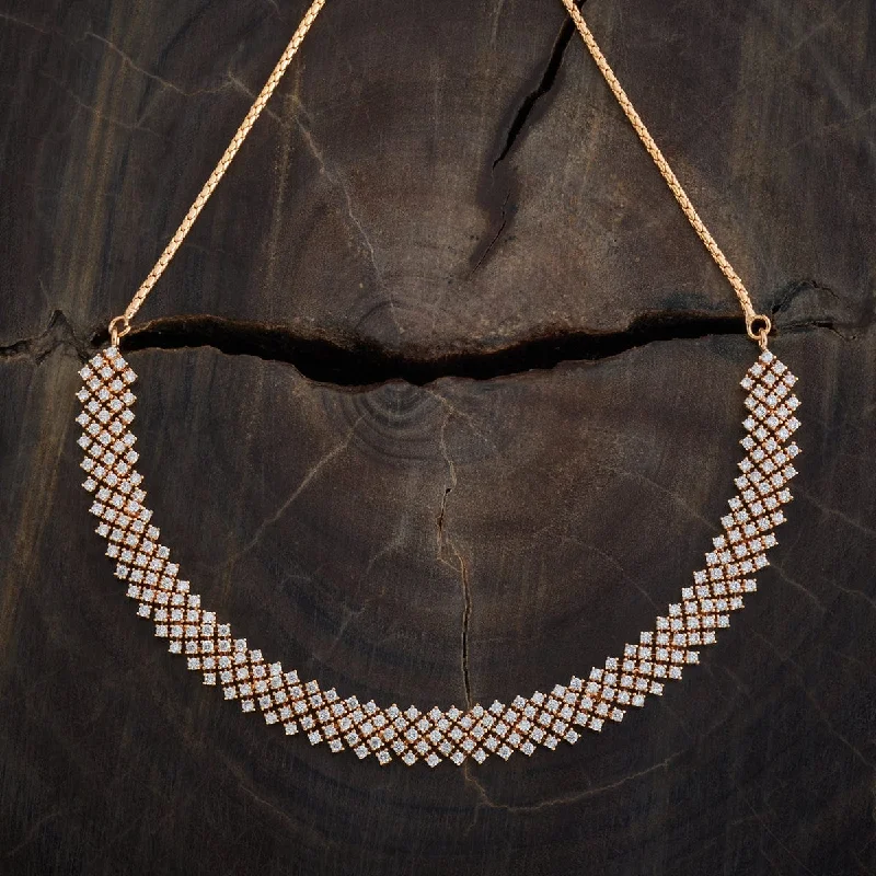 Trendy Minimalist Jewelry For Everyday Wear Zircon Necklace 173250