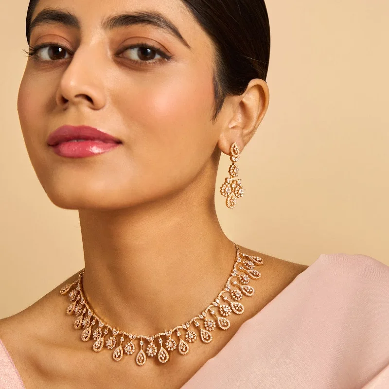 Final Call For Exquisite Jewelry At Reduced Rates Zircon Necklace 173969