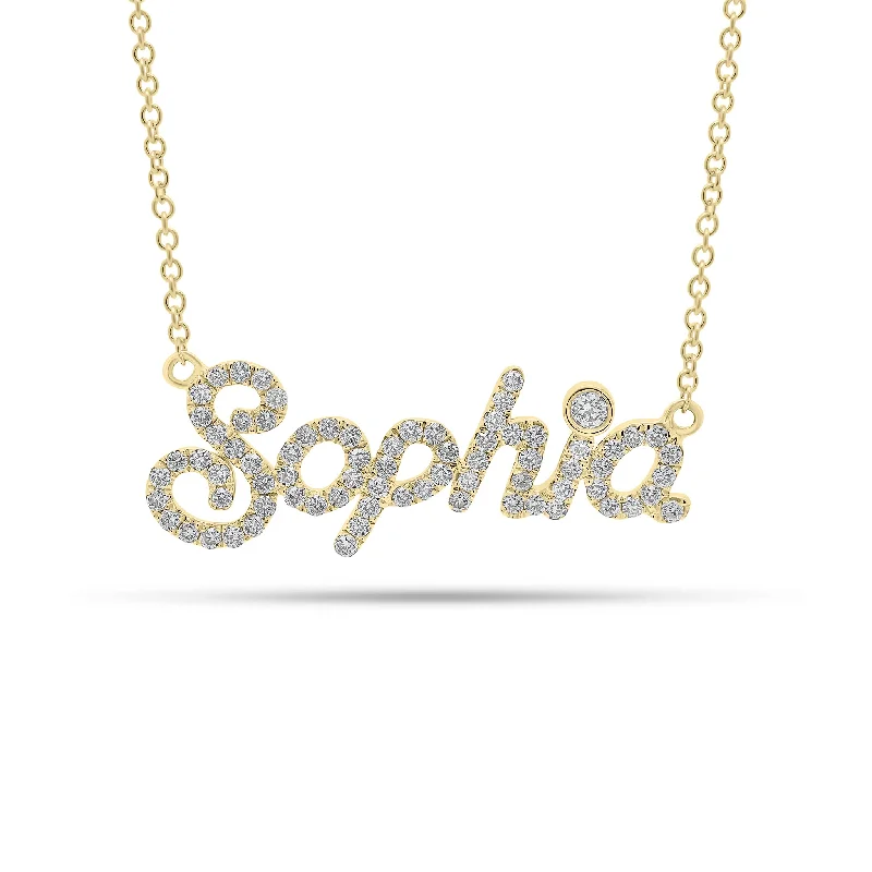 Exclusive Jewelry Discounts – Shop Now For Savings Full-Cut Diamond Nameplate Necklace Exclusive Jewelry Discounts – Shop Now For Savings Full-Cut Diamond Nameplate Necklace