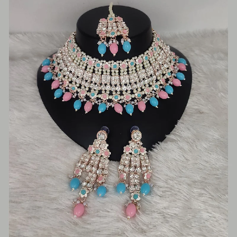 Discounted Luxury Jewelry – Shine Without The Splurge Lucentarts Jewellery Gold Plated Austrian Stone And Pearl Choker Necklace Set Discounted Luxury Jewelry – Shine Without The Splurge Lucentarts Jewellery Gold Plated Austrian Stone And Pearl Choker Necklace Set