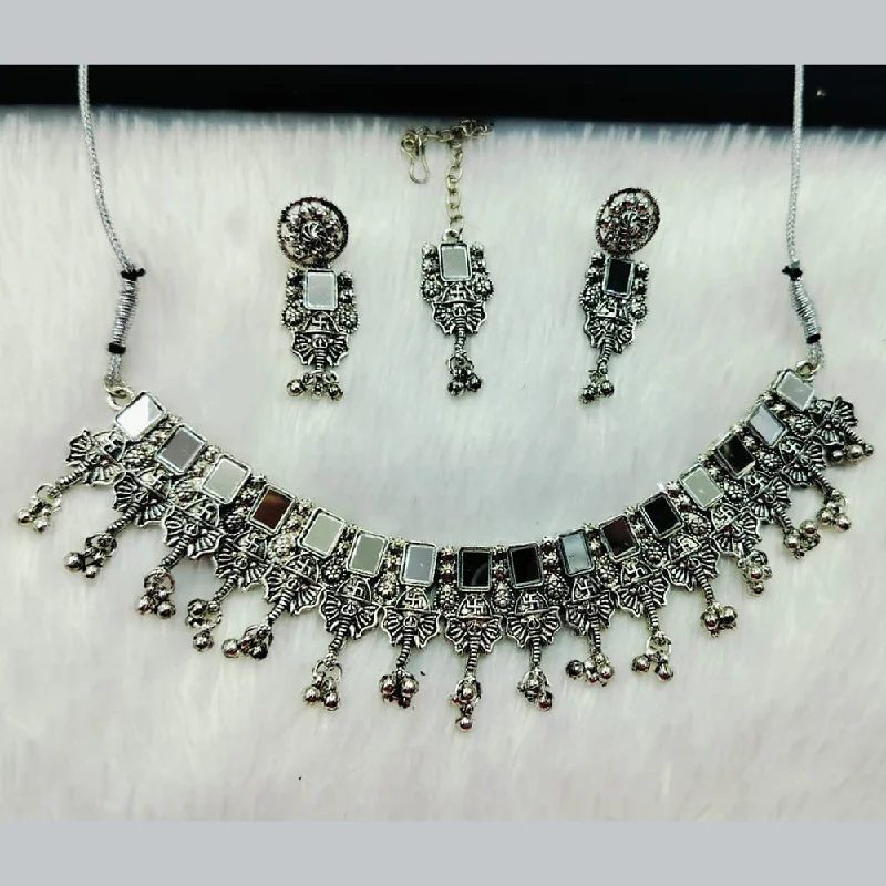 Elegant Jewelry, Exclusive Prices – Shop Now Manisha Jewellery Oxidised Plated Mirror Necklace Set Elegant Jewelry, Exclusive Prices – Shop Now Manisha Jewellery Oxidised Plated Mirror Necklace Set