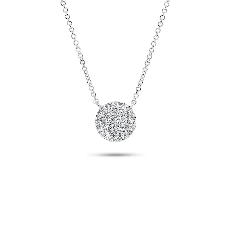 Buy More, Save More On Stunning Jewelry Designs Pave Diamond Circle Pendant Necklace Buy More, Save More On Stunning Jewelry Designs Pave Diamond Circle Pendant Necklace