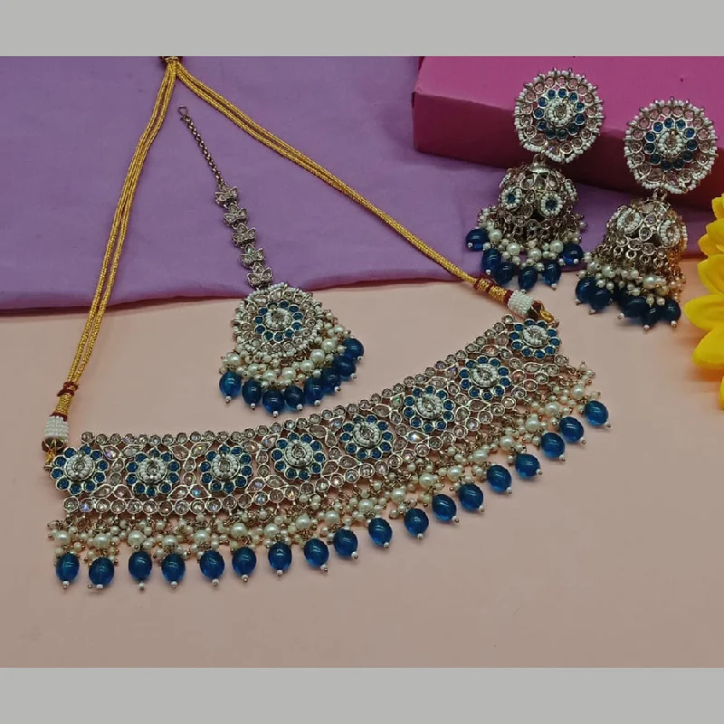 Once-A-Year Jewelry Sale – Grab Your Favorites Now Sai Fashion Gold Plated Crystal Stone And Pearls Choker Necklace Set Once-A-Year Jewelry Sale – Grab Your Favorites Now Sai Fashion Gold Plated Crystal Stone And Pearls Choker Necklace Set