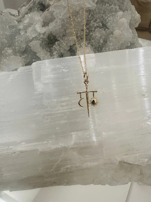 Seasonal Jewelry Sale – Upgrade Your Style Today SUN & MOON BALANCE PENDANT