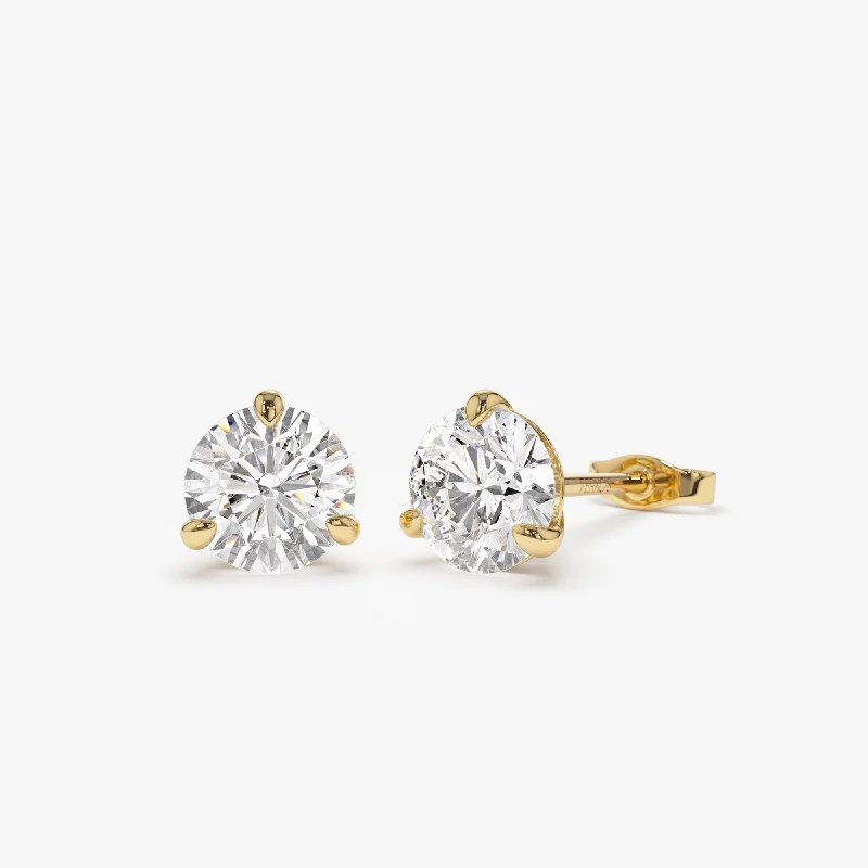 Last Chance To Shop High-End Jewelry At Markdown Prices 1.50 ctw 14k Martini Setting Round Lab Grown Diamond Studs - Alice Last Chance To Shop High-End Jewelry At Markdown Prices 1.50 ctw 14k Martini Setting Round Lab Grown Diamond Studs - Alice