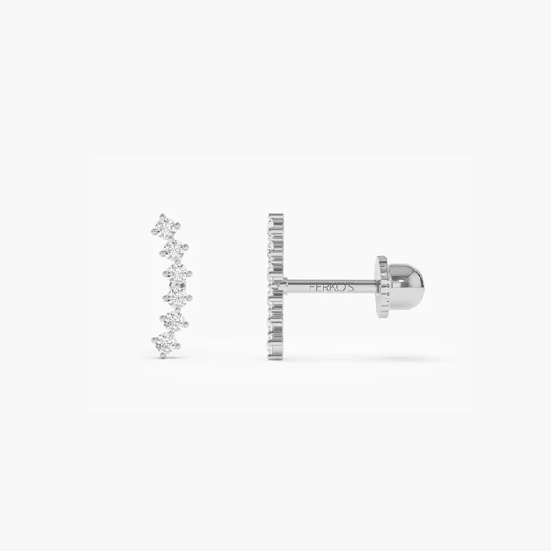 14K White Gold