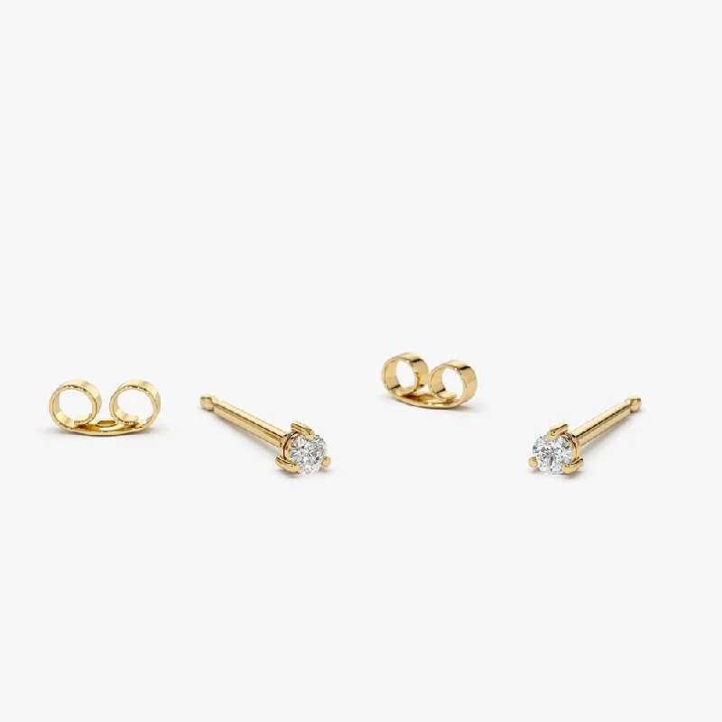 Limited-Time Jewelry Discounts – Shine Without The Splurge 14K Gold Mini Diamond Studs Limited-Time Jewelry Discounts – Shine Without The Splurge 14K Gold Mini Diamond Studs