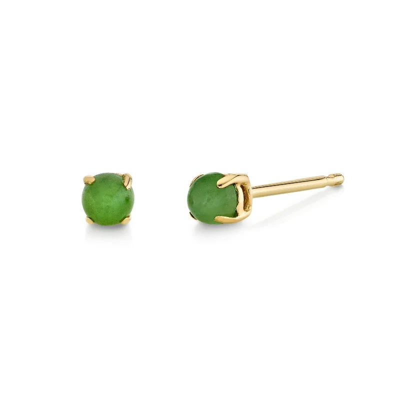 Grab Your Dream Jewelry At The Lowest Prices Baby Cab Studs - Jade