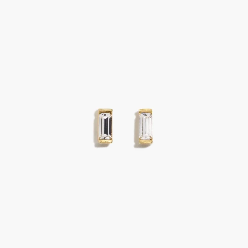 Flash Sale On Exquisite Jewelry – Don't Miss Out Baguette Studs