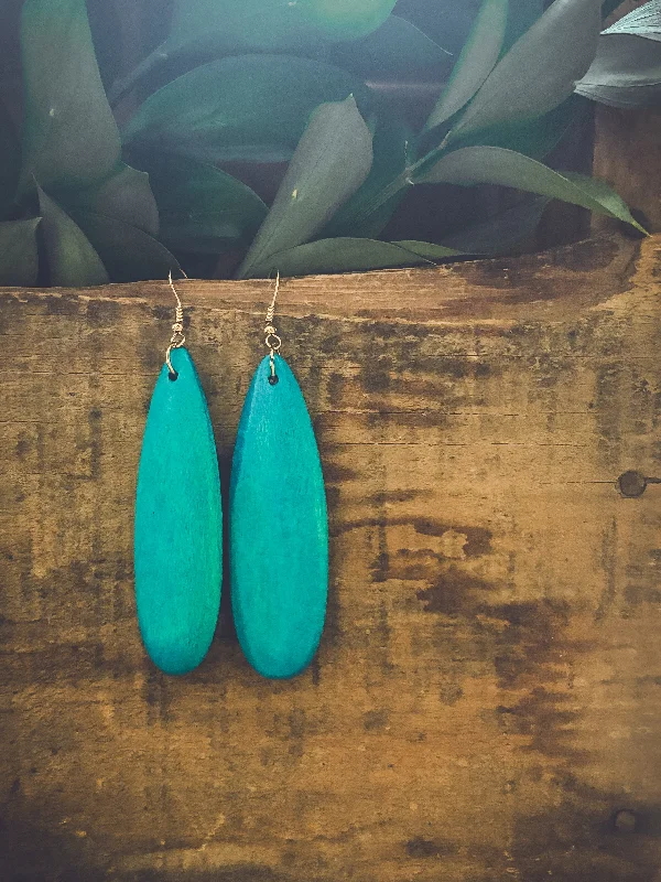 Exclusive Gemstone Jewelry Markdowns – Shop Now Beautiful Wooden Turquoise Drop Earrings Exclusive Gemstone Jewelry Markdowns – Shop Now Beautiful Wooden Turquoise Drop Earrings