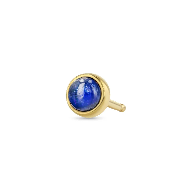 Limited-Time Offer On Elegant Jewelry Pieces Bezel Cab Studs  - Kyanite