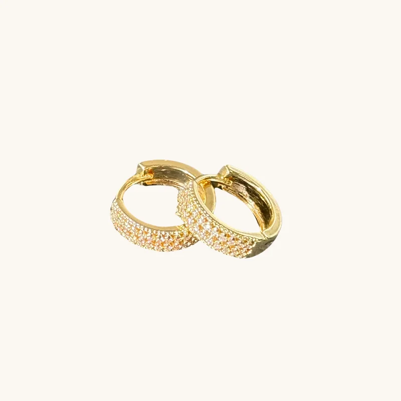 Affordable Luxury Jewelry – Style At A Great Price Sparkling Hoop Earrings