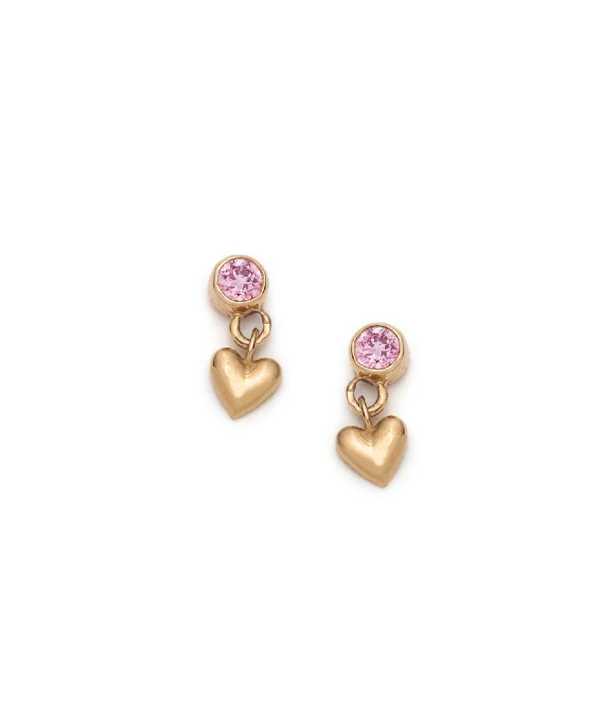 Flash Sale On Stunning Jewelry – Don't Miss Out Sapphire Baby Heart Earring