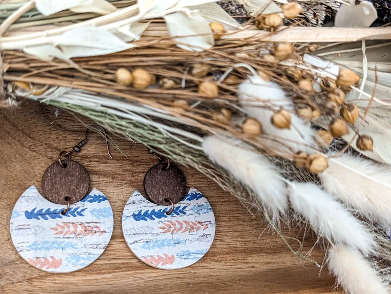 Sparkle For Less – Shop Our Limited-Time Jewelry Deals Beautiful Cork and Wood Pastel Circle Earrings Sparkle For Less – Shop Our Limited-Time Jewelry Deals Beautiful Cork and Wood Pastel Circle Earrings