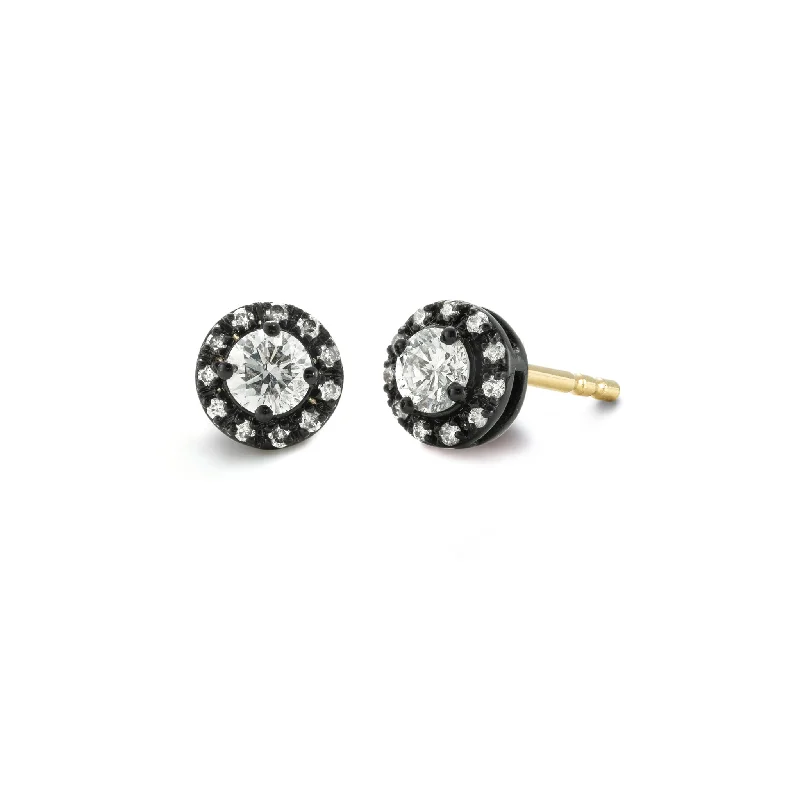 Timeless Beauty, Unbeatable Deals – Jewelry Sale On Dot Matte Black Diamond Studs
