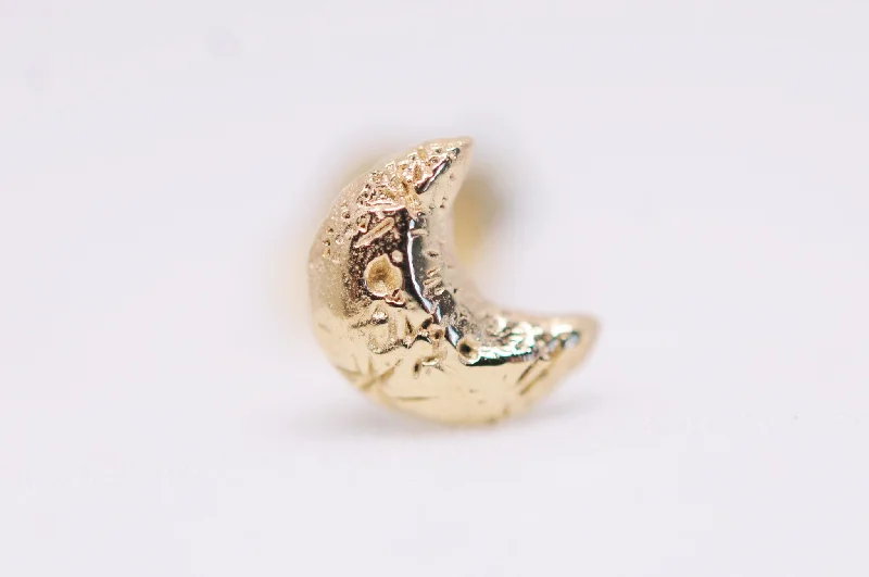 Waterproof Stainless Steel Jewelry For Lasting Beauty Crescent Moon Earring