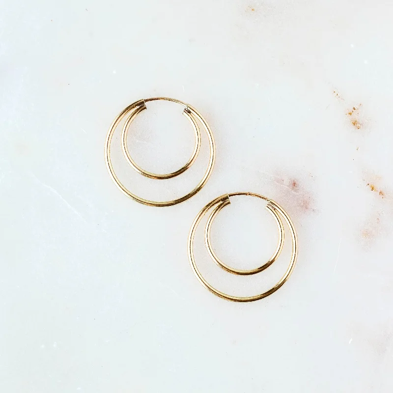 Limited-Time Jewelry Sale – Don't Miss These Deals Double Vision Hoops | Medium
