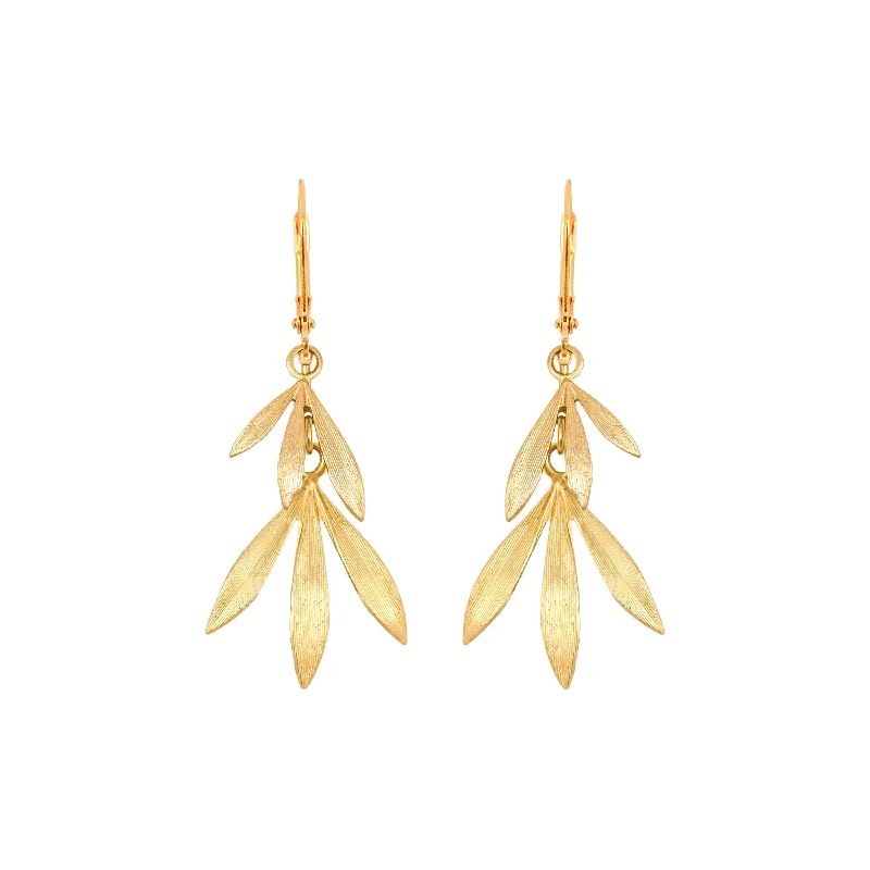 Huge Savings On Premium Jewelry Styles Gold Bamboo Earrings