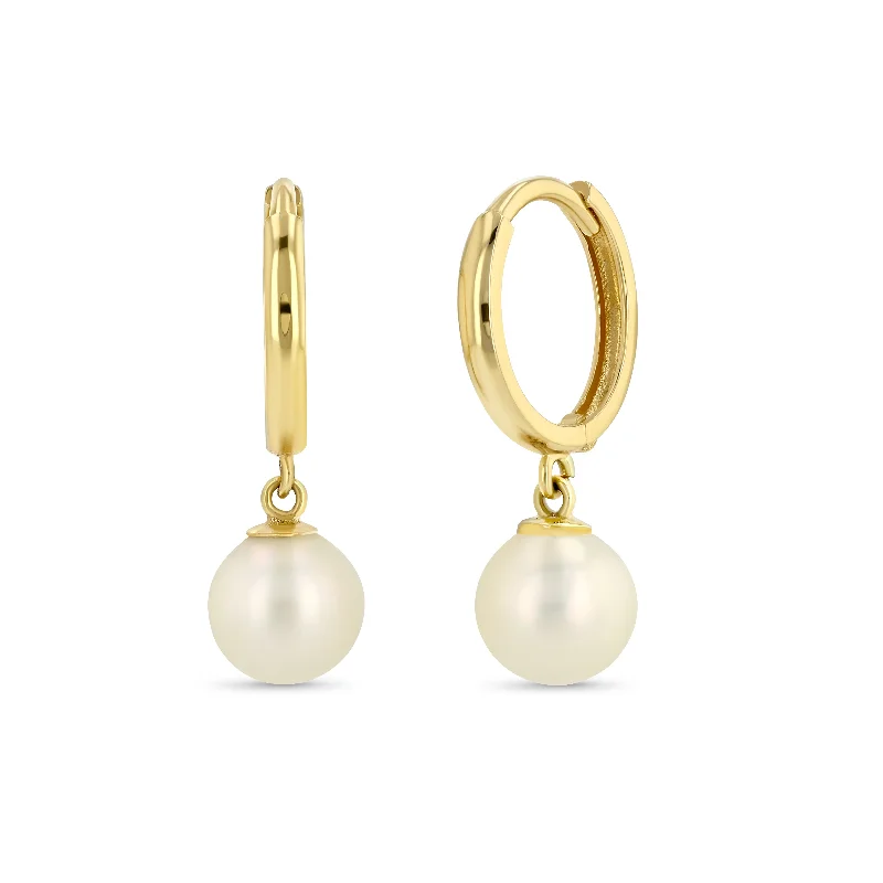 Shop Signature Jewelry Styles At Exclusive Prices Huggies with Pearl Drops