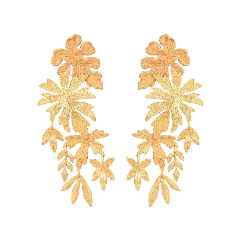 Clearance Sale On High-End Jewelry Collections Jardin Luxuriant Earrings
