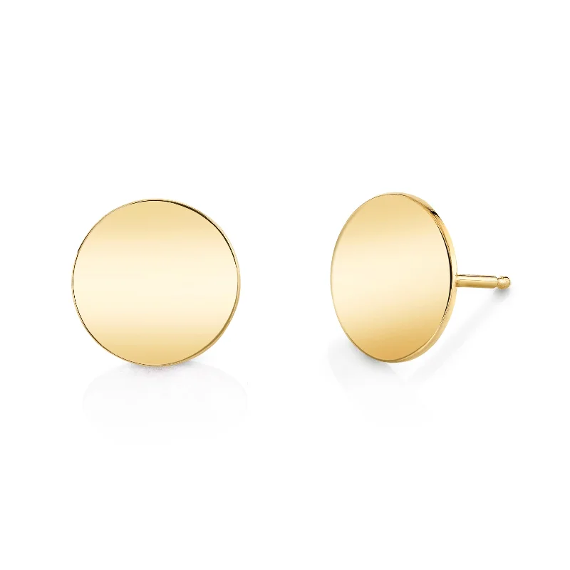 Exclusive Jewelry Offers – Shine For Less Large Disc Studs
