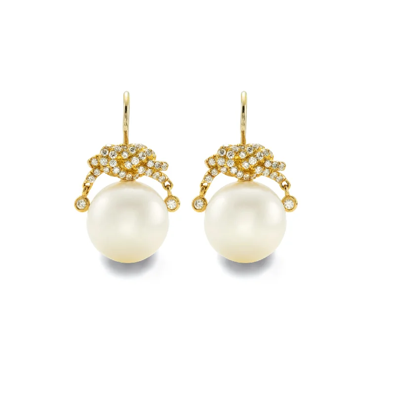Elegant Jewelry, Affordable Luxury – Shop Now Kiki Pearl and Diamond Earrings