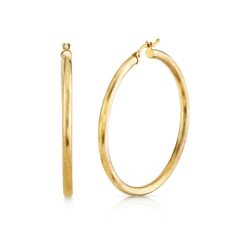 Flash Sale On Exquisite Jewelry – Don't Miss Out Large Tube Hoops
