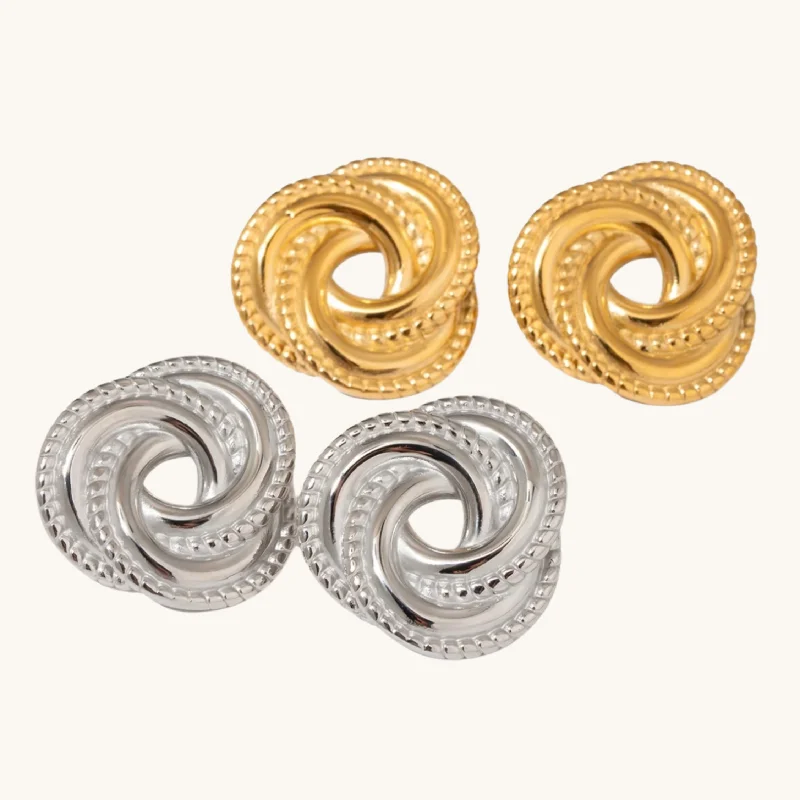 The Perfect Jewelry Piece At The Perfect Discount Layered Circle Earrings