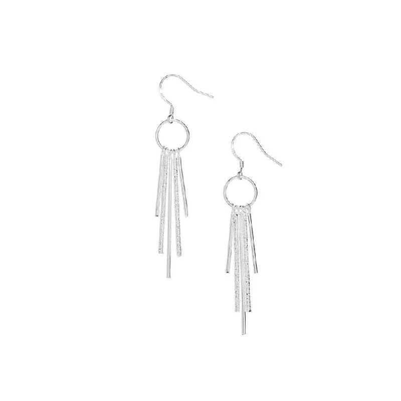 Luxury Jewelry At Unbeatable Discounts Silver Tassel Earring