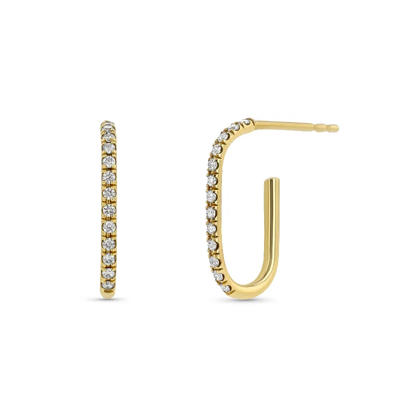 Eco-Friendly Sustainable Jewelry For Conscious Buyers Pave Link Studs