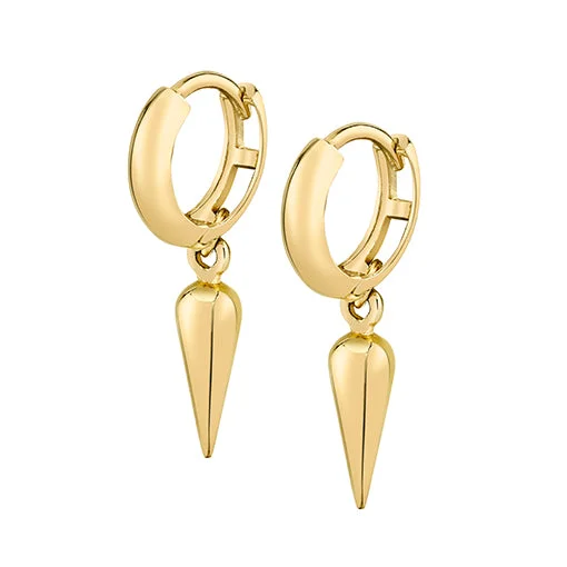 Elegant Jewelry At Unbeatable Offers – Shop Before It's Gone Spike Chubby Huggie Hoop