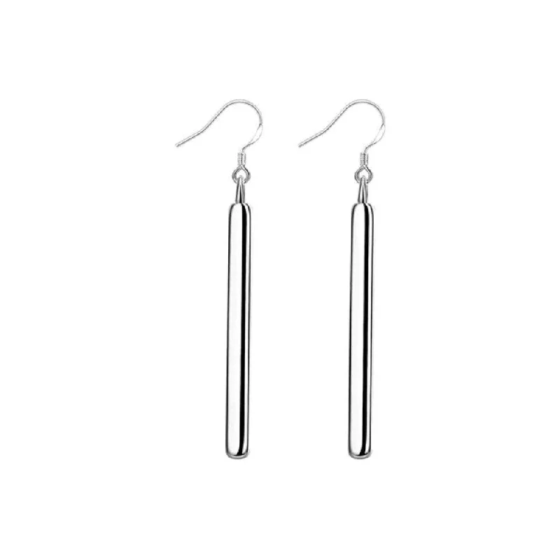 Handcrafted Jewelry Sale – Unique Designs At Low Prices Silver Bar Drop Earrings for Women by Hollywood Sensation Handcrafted Jewelry Sale – Unique Designs At Low Prices Silver Bar Drop Earrings for Women by Hollywood Sensation