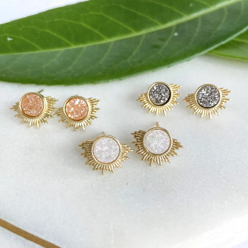 Personalized Jewelry Sale – Unique Gifts At Low Prices Sun Burst Earrings