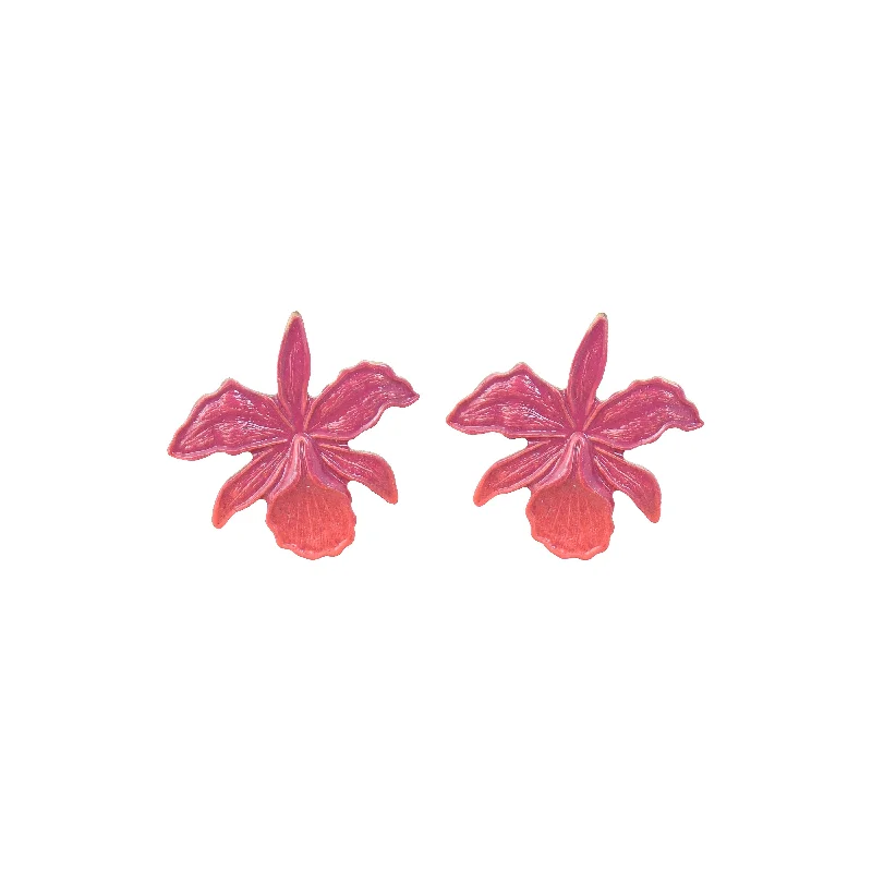 Limited-Time Offer On Premium Jewelry Collections Sunset Orchid Studs
